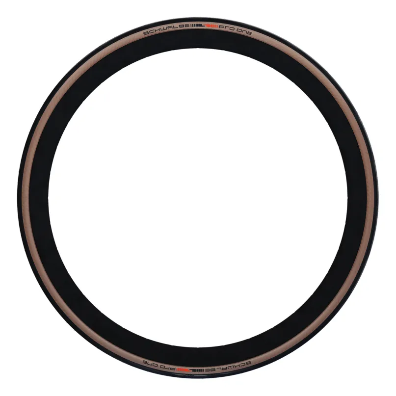 Pro One Tube Type Rennrad Reifen (28") transparent
