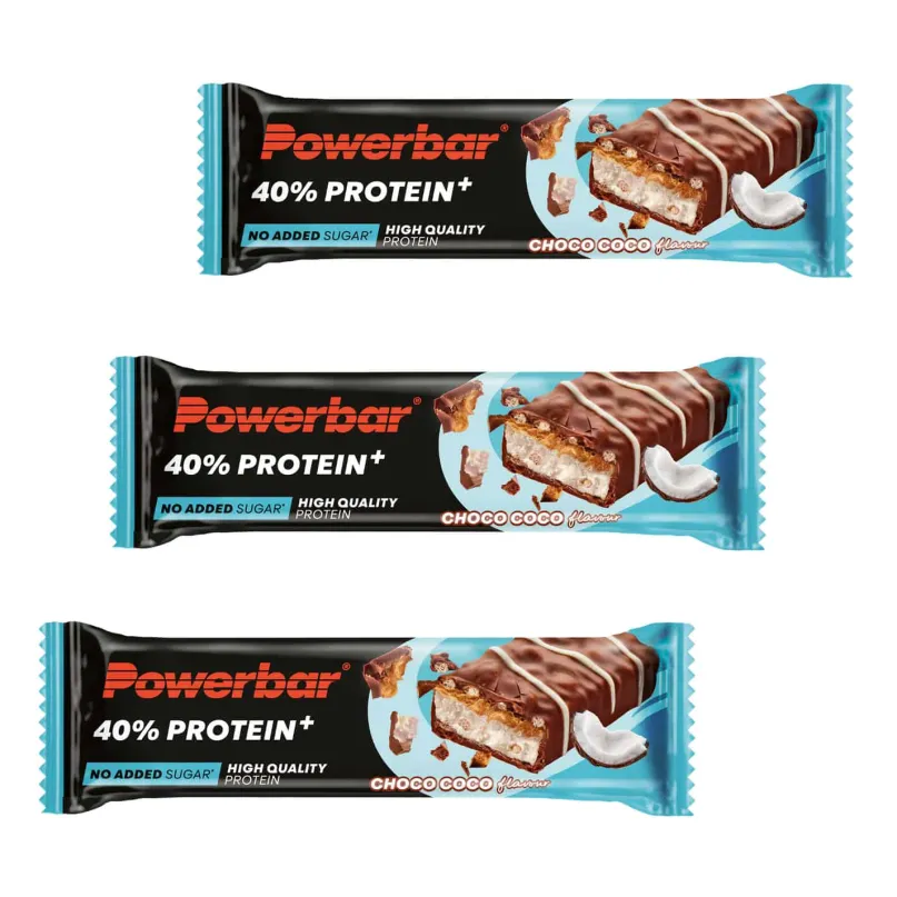 40% Protein + Crisp Protein Riegel 3er-Set (3x40 g)