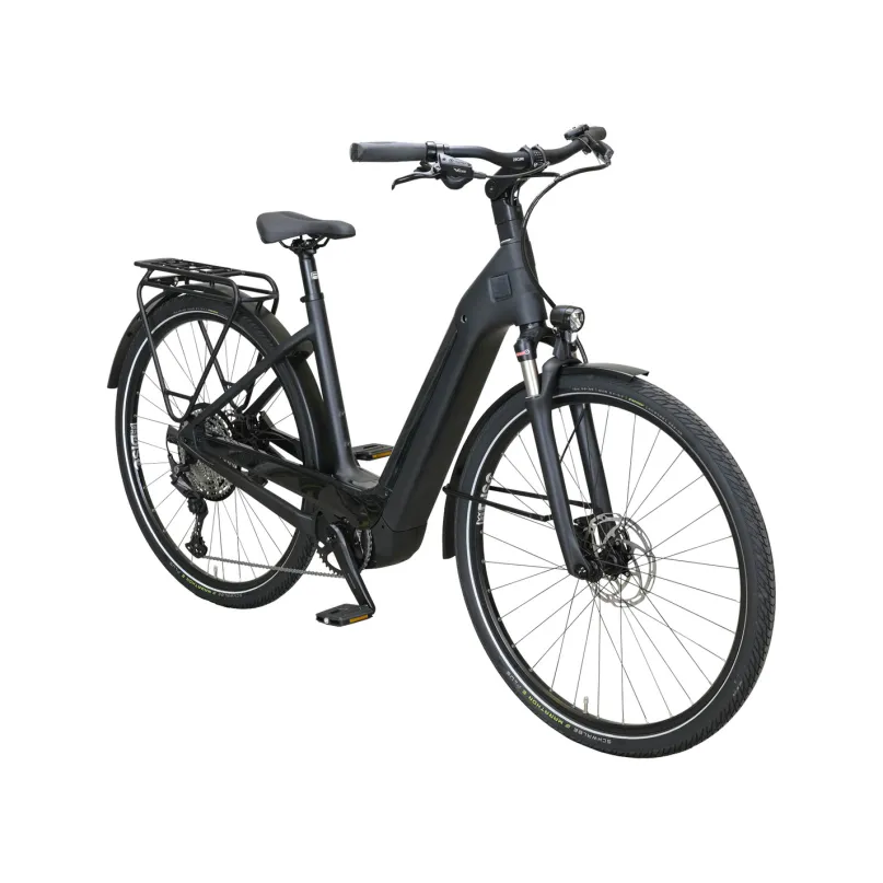 Quadrano Lite 11 Carbon E-Bike City Tiefeinsteiger 28" schwarz
