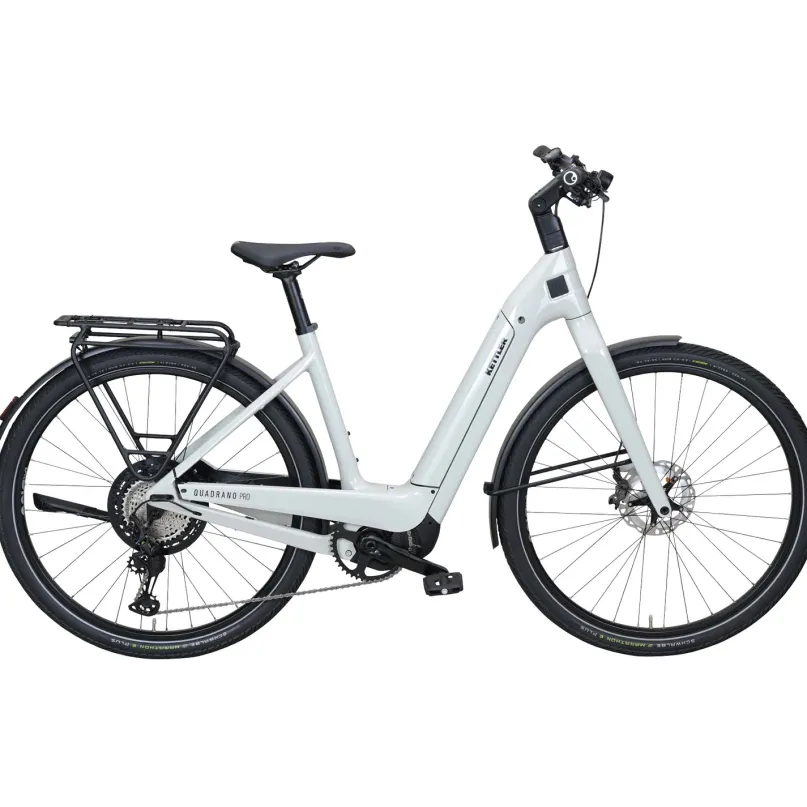 Quadrano Pro 12 LTD Carbon E-Trekkingrad Tiefeinsteiger 28" grau