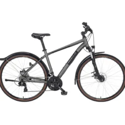 Racer Street Cross Crossbike Herren 28" grau