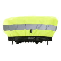 Raincover Basket Regenhaube für Fahrradkorb gelb