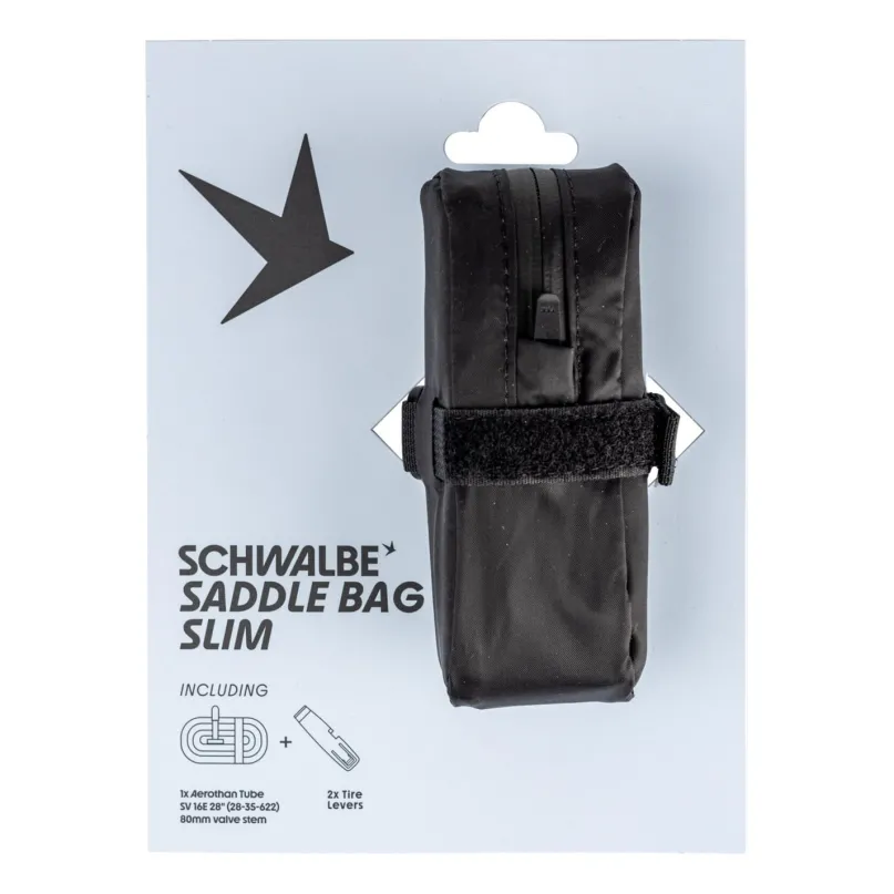 Saddle Bag Rennrad Satteltasche inkl. Aerothan SV16E Fahrradschlauch