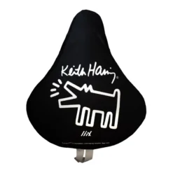 Saddle Cover Sattelbezug Fahrrad Keith Haring Dog