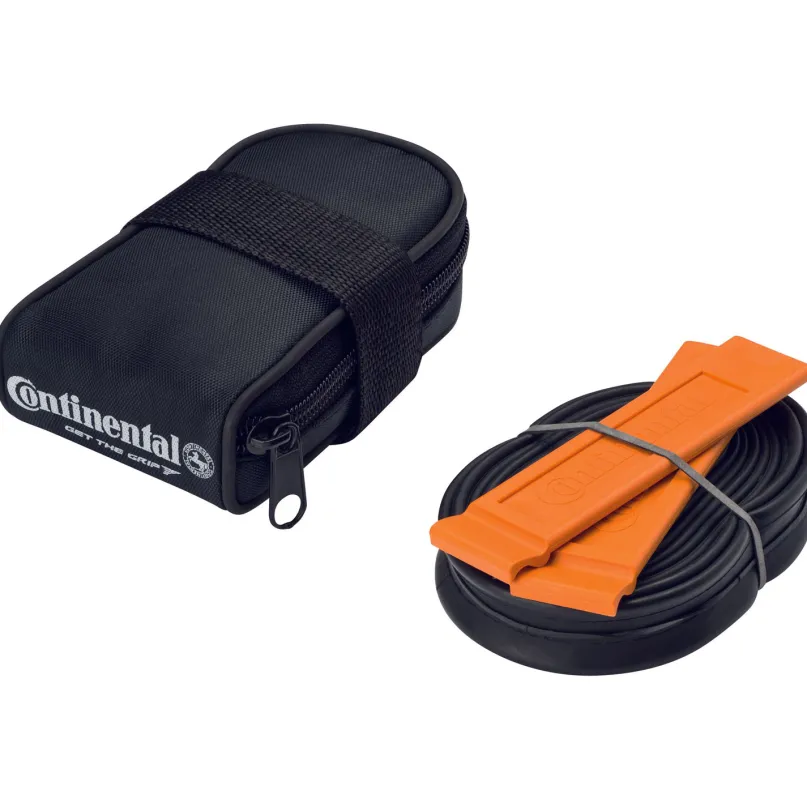Satteltasche inkl. Schlauch (28") und Reifenheber