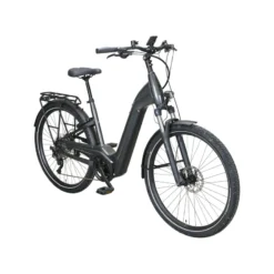 Savino EVO 10 Lite E-Bike Trekkingrad Tiefeinsteiger 28" silber