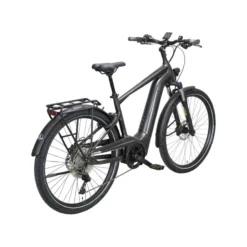 Savino EVO 10 Lite E-Bike Trekkingrad Herren 28" silber