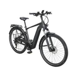 Savino EVO 10 Lite E-Bike Trekkingrad Herren 28" silber