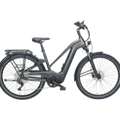 Savino EVO 10 Lite E-Bike Trekkingrad Trapez 28" silber