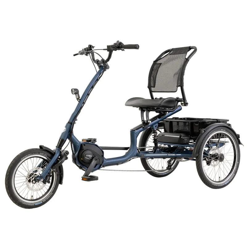 Scoobo Smart E-Bike Dreirad 16"-20" blau