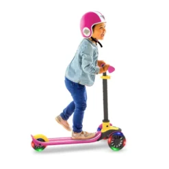 Scotti LED Kinderroller pink