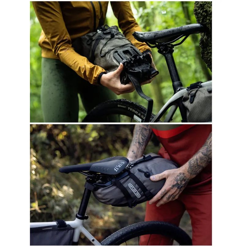 Seat-Pack QR Satteltasche Fahrrad 7,5 l braun