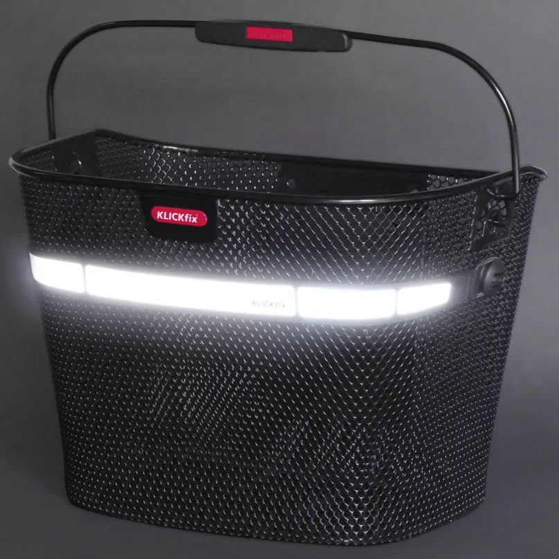 SeeMe Reflektorband für Fahrradkorb