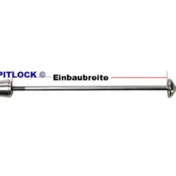 Sicherheits-Schnellspanner-Set 02 silber