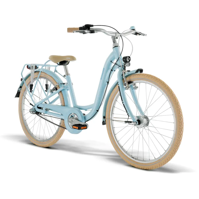 Skyride 24-3 Classic Jugendfahrrad Tiefeinsteiger 24" blau