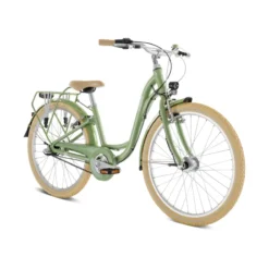 Skyride 24-3 Classic Jugendfahrrad Tiefeinsteiger 24" grün