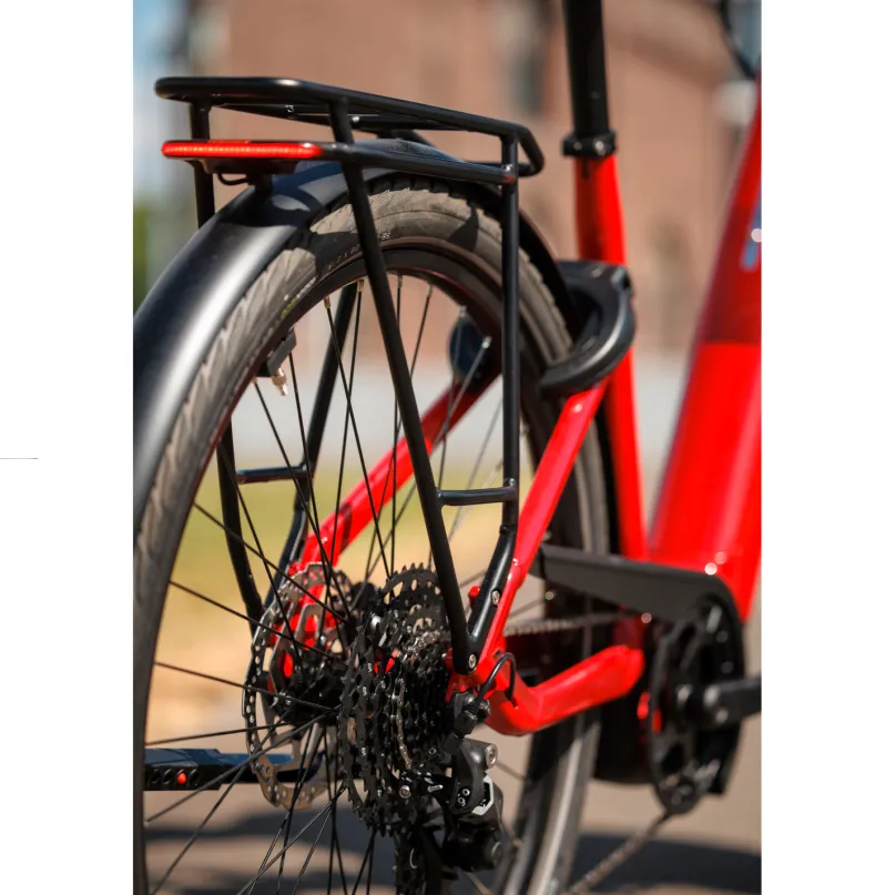 Solero EVO 10 E-Bike Trekkingrad Tiefeinsteiger 28" rot