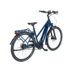 Solero EVO 8 R Belt E-Bike City Bike Trapez 28" blau