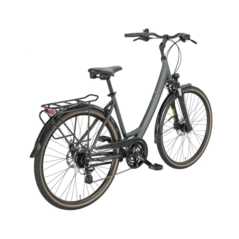 Solero SL Disc LTD Trekkingrad Tiefeinsteiger 28" grün