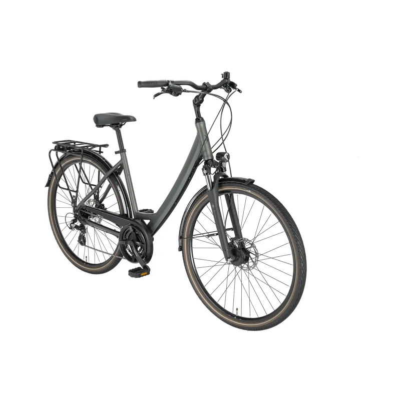 Solero SL Disc LTD Trekkingrad Tiefeinsteiger 28" grün