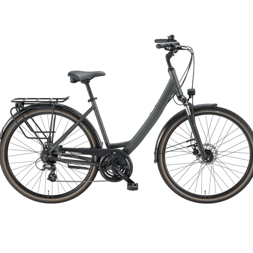 Solero SL Disc LTD Trekkingrad Tiefeinsteiger 28" grün