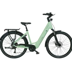 Soul E-Bike City Bike Tiefeinsteiger 28" grün