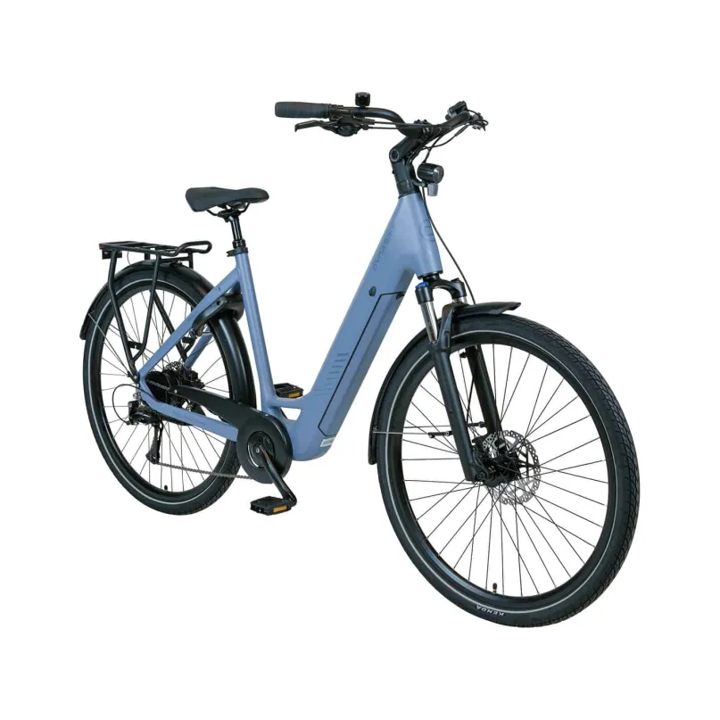 Soul E-Bike City Bike Tiefeinsteiger 28" blau
