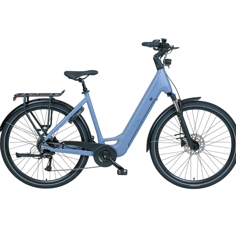 Soul E-Bike City Bike Tiefeinsteiger 28" blau