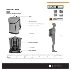 Soulo 25 L Rucksack hellgrau