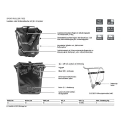 Sport-Roller Free Fahrradtasche