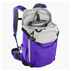 Stage 18 Fahrradrucksack grau-lila