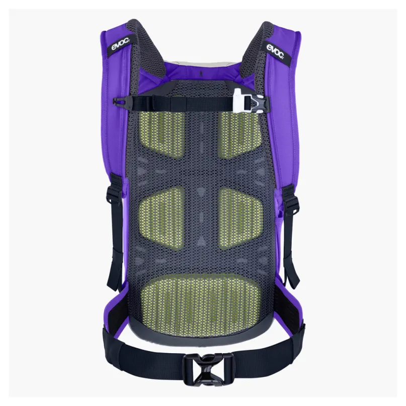 Stage 18 Fahrradrucksack grau-lila