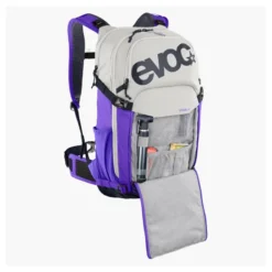 Stage 18 Fahrradrucksack grau-lila