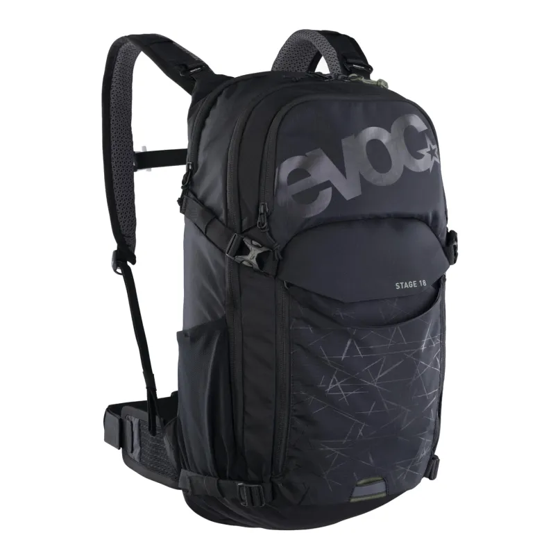 Stage 18 Fahrradrucksack schwarz