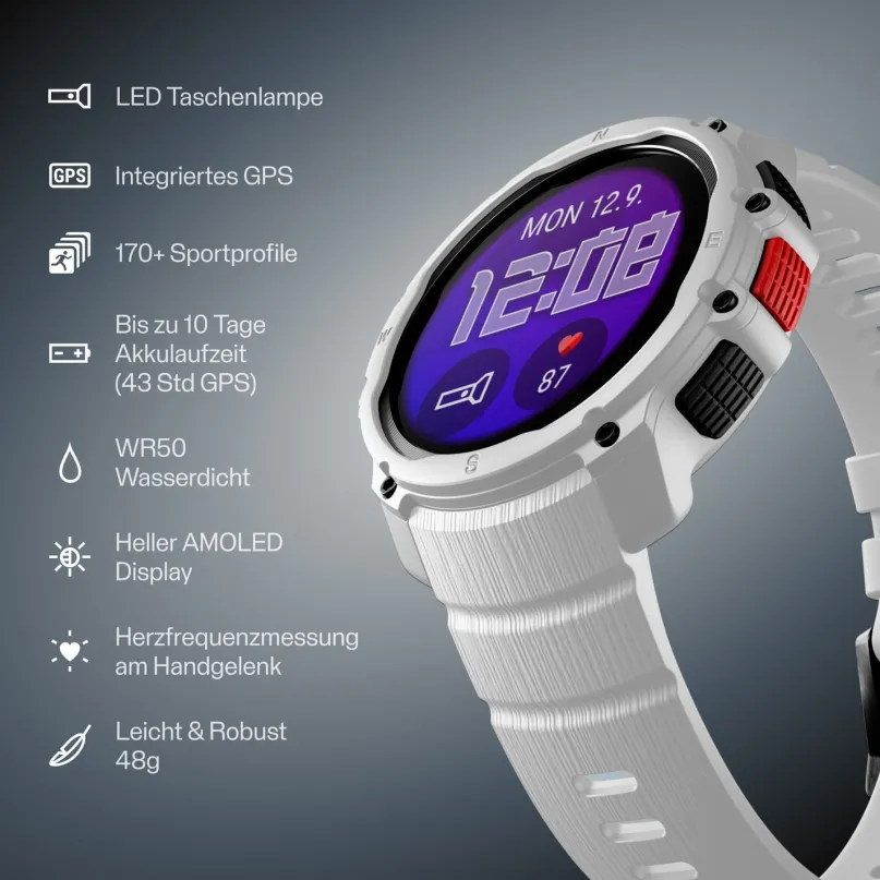 Street X Sport Smartwatch weiß