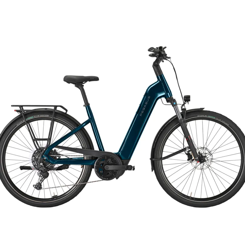 Strong Evo 10 Lite E-Bike Trekkingrad 28" Tiefeinsteiger blau