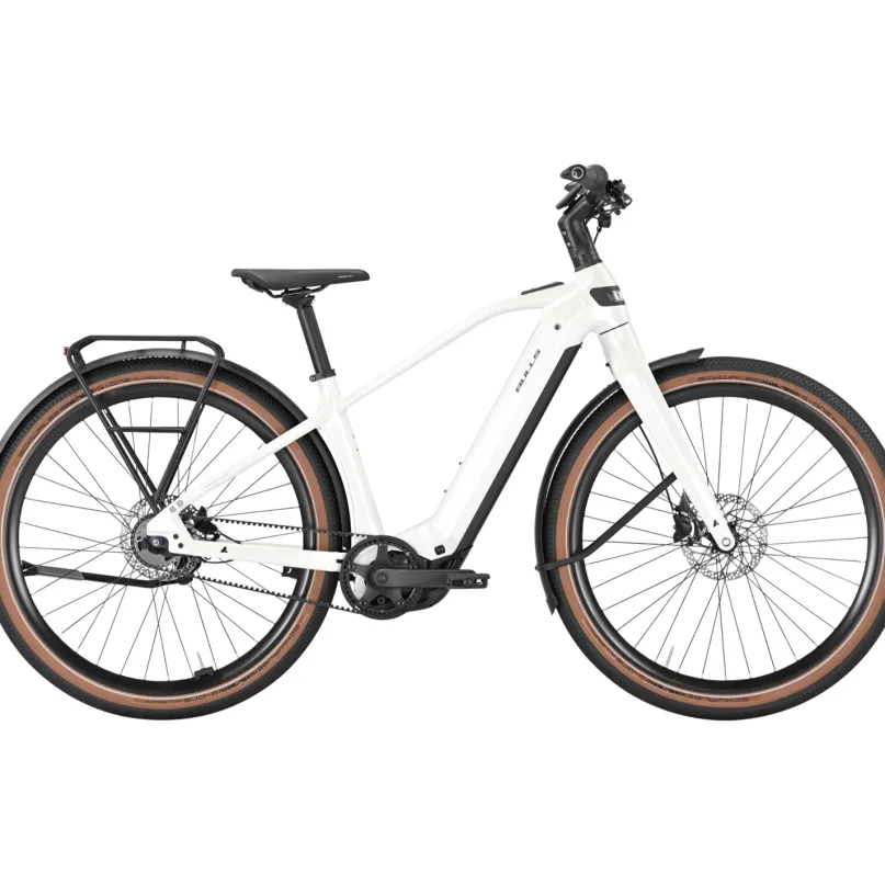 Sturmvogel EVO Belt E-Bike City Bike Herren 29" weiß