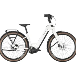Sturmvogel EVO Belt E-Bike City Bike Tiefeinsteiger 29" weiß