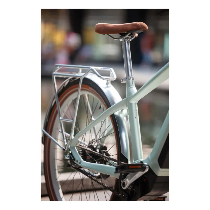 Sturmvogel EVO 5F 925 Belt E-Bike City Bike Herren 27.5" weiss