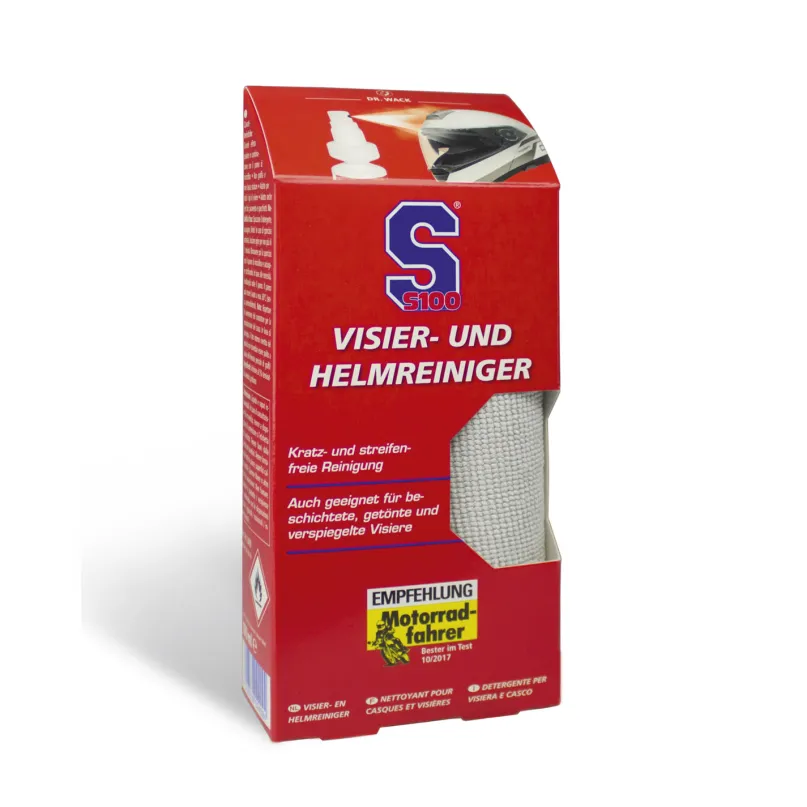 S100 Visier und Helmreiniger (100 ml)