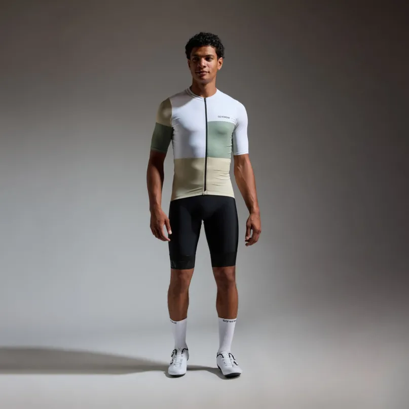 Swiftride Block Radtrikot kurzarm Herren
