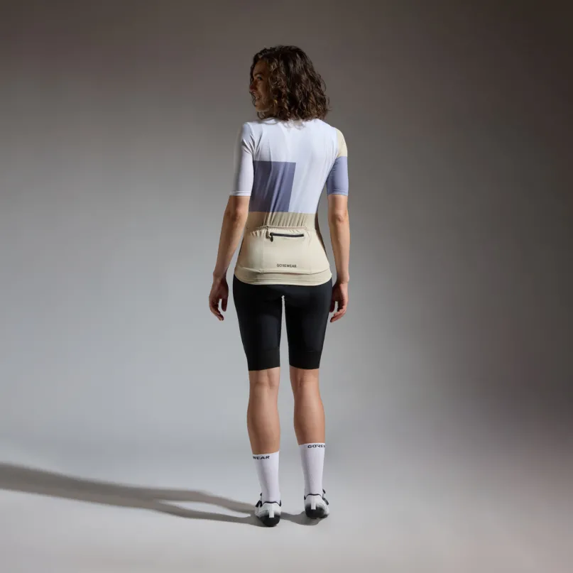 Swiftride Block Radtrikot kurzarm Damen