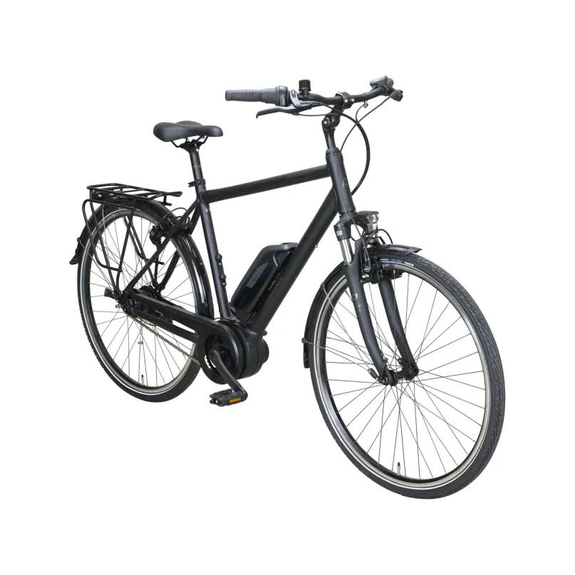 Syncron Plus 508 E-Bike City Bike Herren 28" schwarz