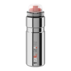 Syssa 750 ml Edelstahl Fahrrad Trinkflasche silber