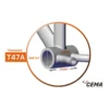 T47A Innenlager (Shimano)