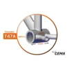 T47A Innenlager (SRAM DUB)