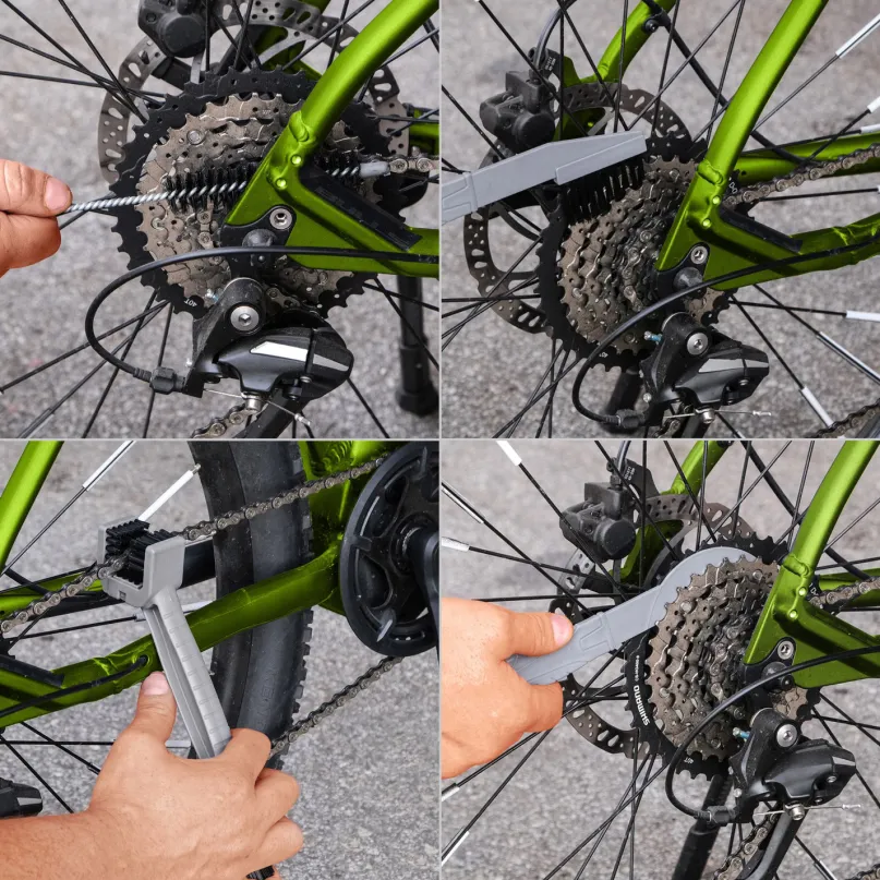 10-teiliges Fahrrad Pflegeset mit Koffer