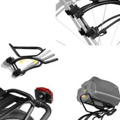 Tetrarack R2 Rennrad-Gepäckträger Hinterrad