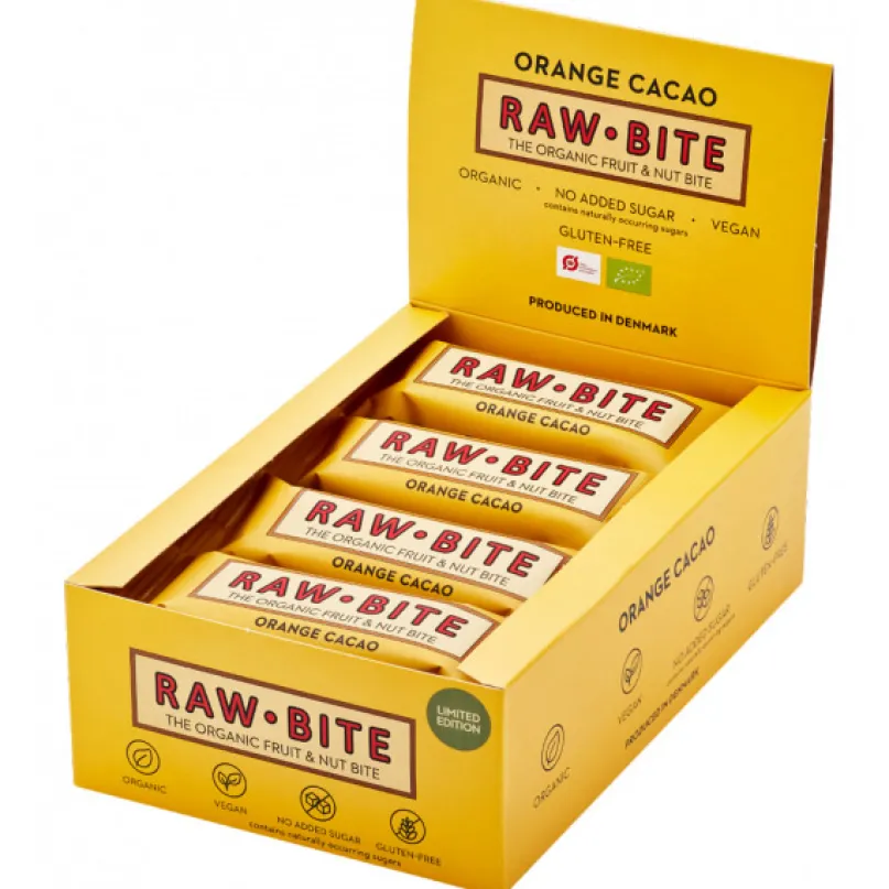 The Organic Fruit Nut Bite Energieriegel vegan Box (12 x 50 g)