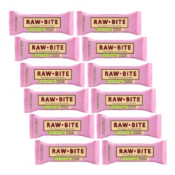 The Organic Fruit Nut Bite Protein Eiweißriegel vegan Box (12 x 45 g)